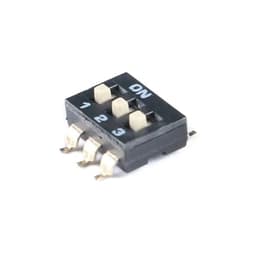 5Pcs/lot DIP Switch Toggle Switches 2.54mm SMD 1P/2P/3P/4P/5P/6P/8P Black .54MM(SMD 2P)