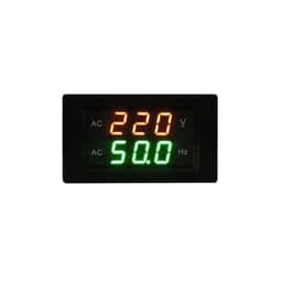 Digital Voltage Meter AC 80-500V 45.0-65.0 HZ Frequency Gauge Volt Panel 1Pcs