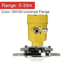 Radar Level Transmitter High Frequency Level Sensor DN80 DN100(DN80 0-15m)
