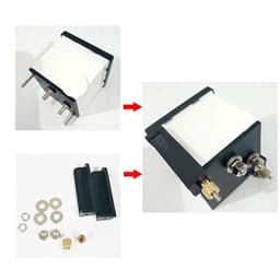 1pcs 48x48 99T1/SQ48-HZ 45-55HZ 220V 380V 400V Pointer Frequency Measuring Board Meter AC(45-65HZ,220V)