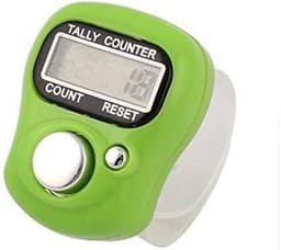 Mini Hand Tally Counter Finger Ring Digital Electronic Head Count,Japa Counter Counting Machine for Mantra Jap Pack of 1