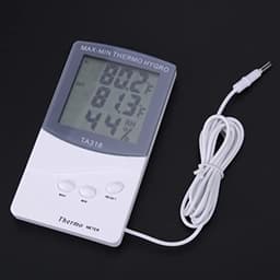 Indoor and Outdoor Thermometers Household Electronic and Hygrometers Large-Screen Temperature and Humidity Meters with Probes