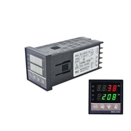 REX-C100 Pid Temperature Controller 1300 Degree 220V SSR Relay Output+40DA SSR+K Thermocouple Pid REX-C100 1300C(C100 SSR Output)
