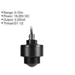 Radar Water Level Sensor Radar Level Gauge Sensor Non-Contact Liquid Level Transmitter Microwave Depth(Contact Us)