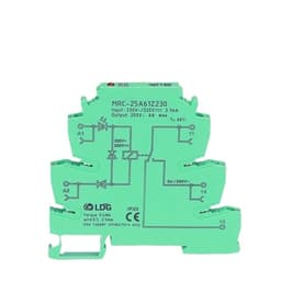 MRC-25A61Z230 230VAC/220VDC Coil Mini Electromagnetic Contact LED Relay Interface 6A 250VAC/DC Load Voltage Control Relay Board