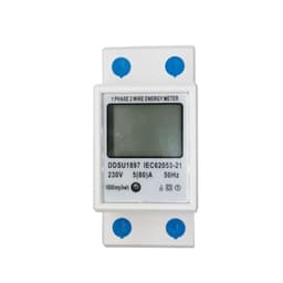 Energy Meter Two Wire Wattmeter Power Consumption Backlight Single