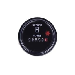 Genset Quartz Hour Meter 52mm 9-30V 12V/24V Fit for DC9-30V