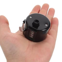 Toddmomy Xmas 2pcs Counter for Golf Score Tracking, Black ABS