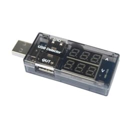 USB Voltage Tester Multimeter with LCD Display, 3-9v Dc 0-5a