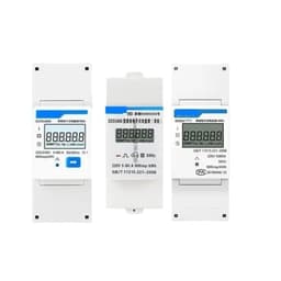 1pcs DDSU666 1.5(6) A 80A Meter Rs485 Modbus Communication DTSU666 Single-Phase Metering Power Supply Measurement Meter 220v(DDSU 80A Modbus)