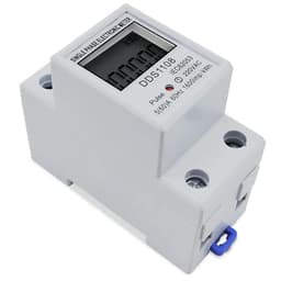 LCD Digital Display Power Consumption Meter Single Phase Energy Meter