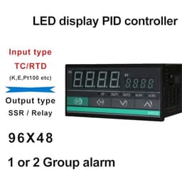 LCTC CH502 Relay SSR RS485 Output PID Temperature Controller