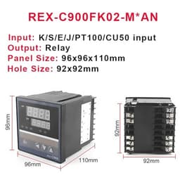 REX-C900 PID Digital Intelligent Temperature Controller Universal Input