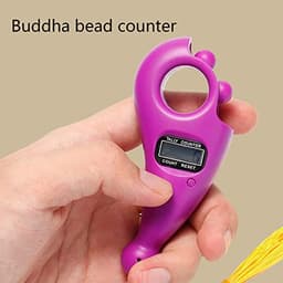 Digital Finger Counter for Prayer Beads Counter LCD Digital Display for Buddhist Relaxation Finger Tasbeeh