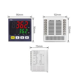 LCTC PID Temperature Controller SSR+Relay 4-20mA Output Multiple Input