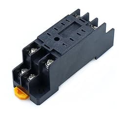 GUMMMY 10pcs MY2P HH52P MY2NJ 12V/24V AC/DC Coil General Purpose DPDT Micro Mini Relay with Socket (Size : DC 12V)