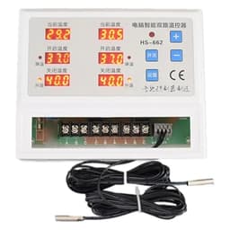 Thermostat 380V Intelligent Digital Display Switch Adjustable Temperature Control High Precision Breeding Instrument(Model4)