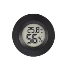 Digital Temperature Humidity Meter Circular Embedded