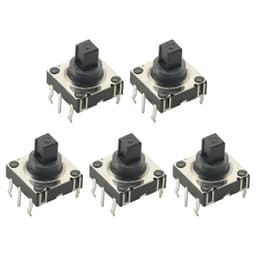 5PCS DIP 5 Five Way Switch Multi-Direction Switch Touch Reset Key 10 * 10 * 10 MM Pin Multi Direction