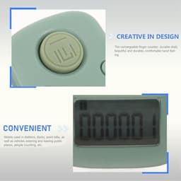 Rechargeable Finger Counter Ring Digital Tally with USB Charging