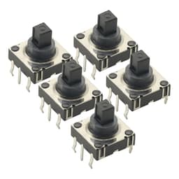 5PCS DIP 5 Five Way Switch Multi-Direction Switch Touch Reset Key 10 * 10 * 10 MM Pin Multi Direction