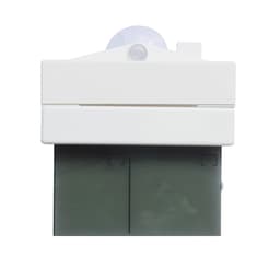Temperature Humidity Meter Large LCD with Suction Cup, White