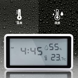 Digital Temperature and Humidity Meter Home Indoor High-Precision Electronic Display Schedule