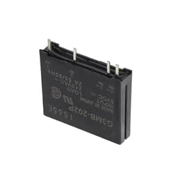 1Pcs 5V 12V 24V DC-AC Solid State Relay Module G3MB-202P G3MB 202P PCB SIP SSR AC 240V 2A Snubber Circuit Resistor Relay Switch(12V)