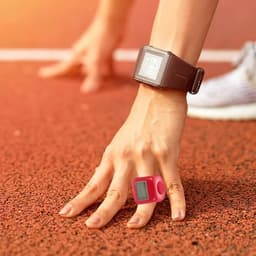 Portable Tally Counter with Digital Display, Glow in Dark Mini Ring