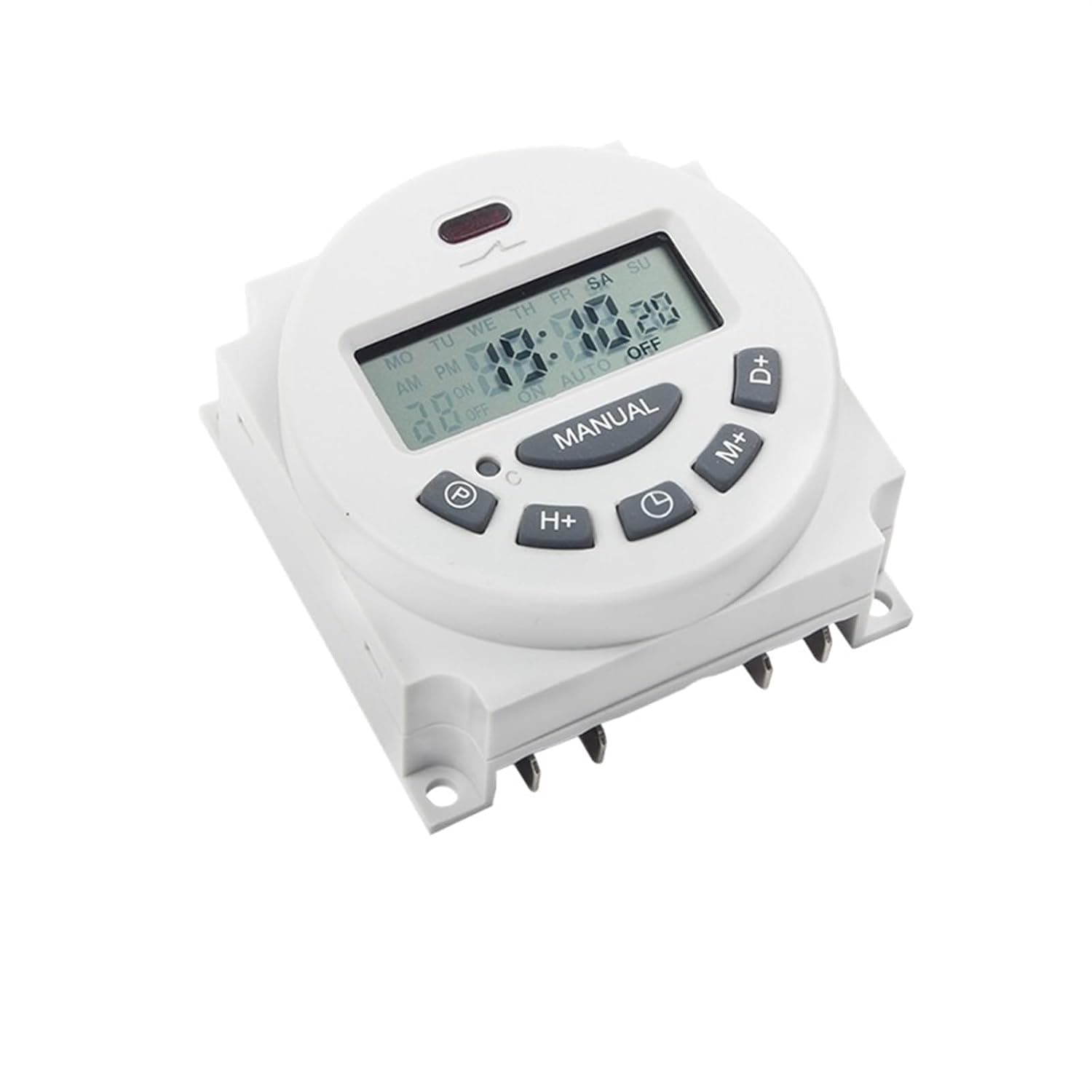 Type L701 AC 220V-250V 12V 110V 24V 16A Digital Timer Controller 7 Days Weekly Programmable Timer Switch Minutes Counter 1Pcs(24V)