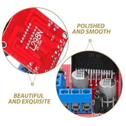 L298n 25w Motor Driver Board Module 4pcs Dc Stepper Controller