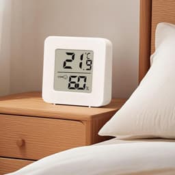 ABS Electronic Digital Display Dry Temperature Humidity Meter Room