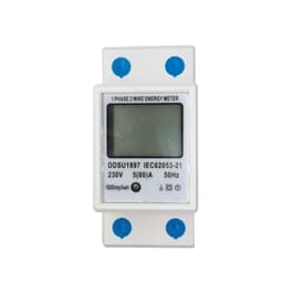 Energy Meter Two Wire Wattmeter Power Consumption Backlight Single