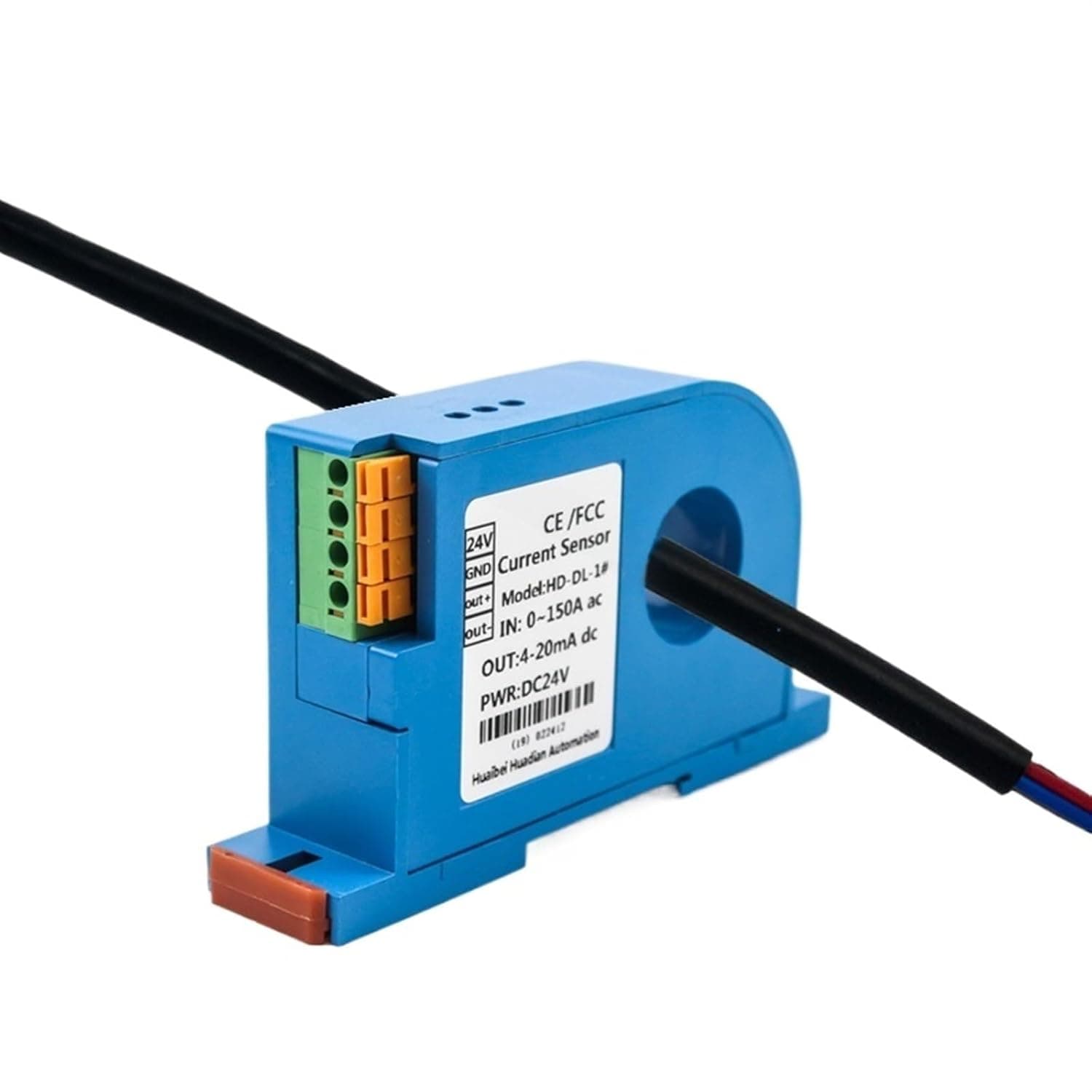 High Current Output Converter 10a 100a 200a 400a 300a 500a 420ma ac Current Sensor Effect ac Current Sensor(DC,Input 0-50A-12-28VDC Power-Output