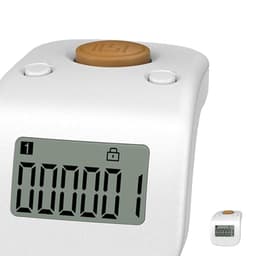 Rechargeable Finger Counter with Ring, Digital Silent 6 Digit