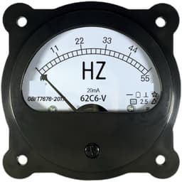 62C6 0-20mA Input 55Hz Pointer Frequency Meter Inverter 62C5 1Pcs