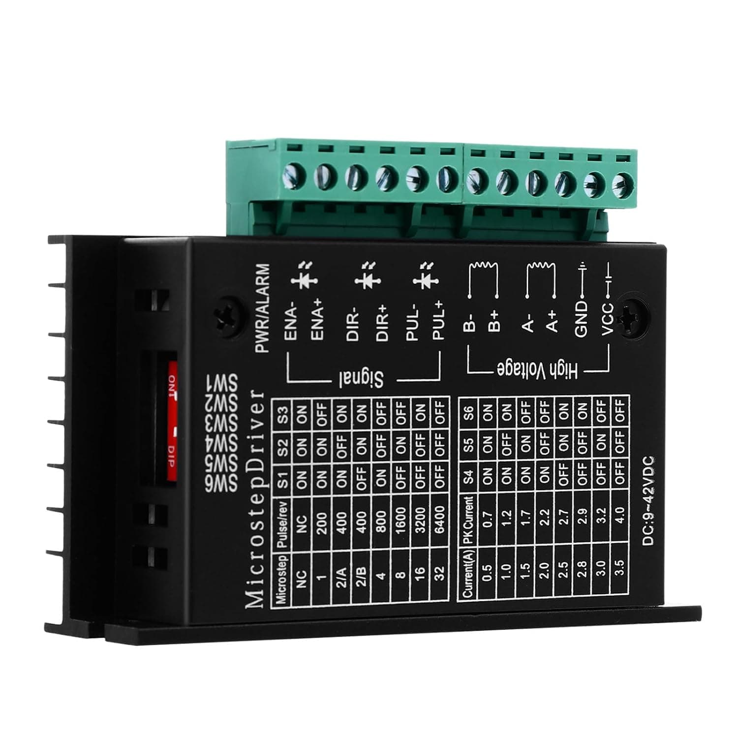 Stepper Motor Driver Controller Board 0.5-4a 9-42v Dc for CNC Machines