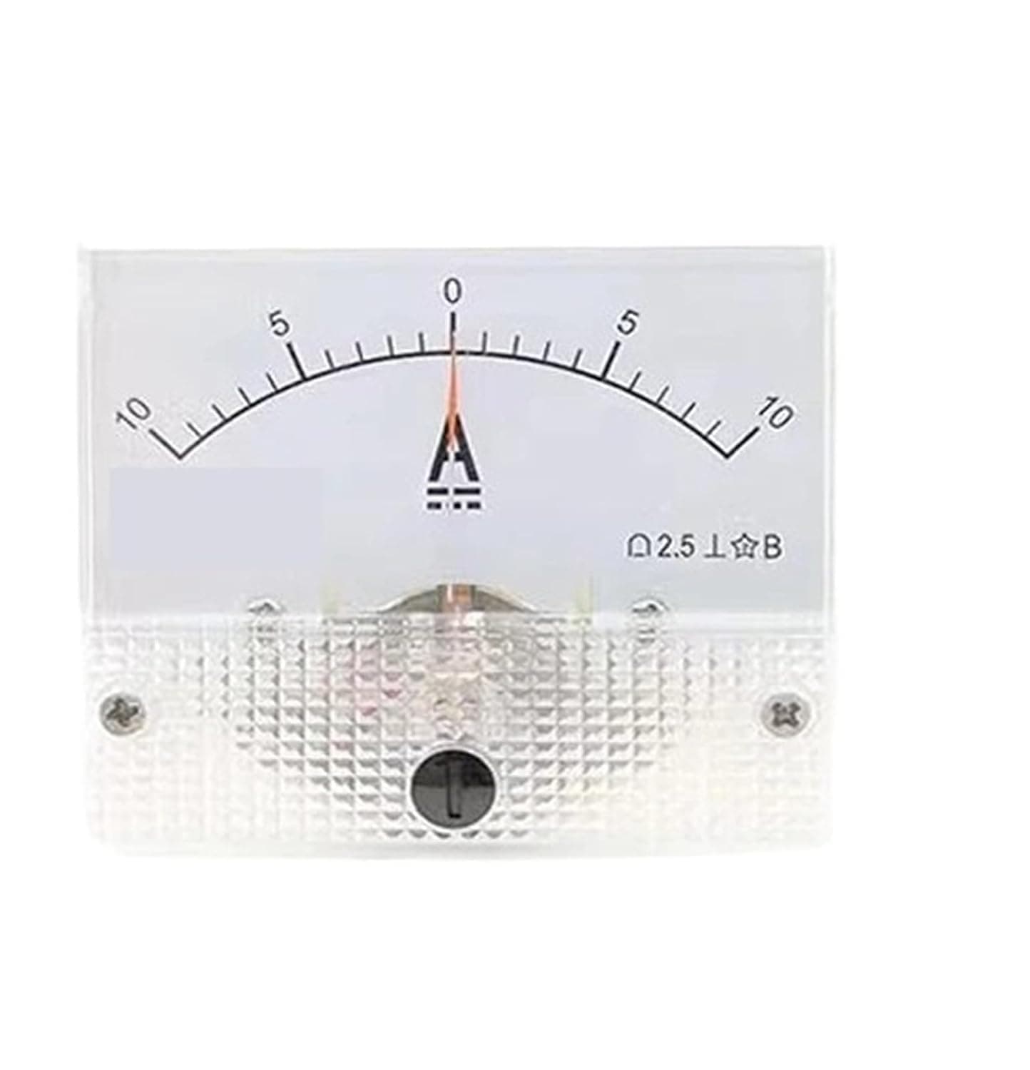 85C1-A DC/75mv Amperemeter Gauge Analog Panel Current Meter 10A -0-10A Ammeter 1A 10A 20A 30A 50A 100A 200A Charging Battery