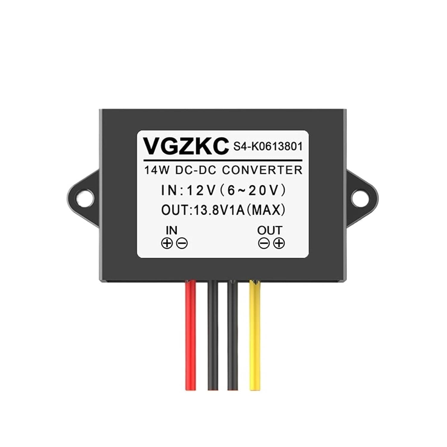 12V to 13.8V 1A 2A 3A 5A 8A 10A 15A 20A DC Power Converter 6-20V to Automatic Buck-Boost Module
